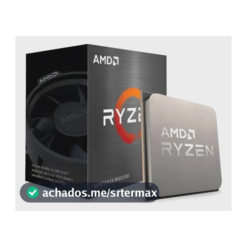 Processador Amd Ryzen 5 5500 Am4 3.6ghz 6c 12t Cache 19mb