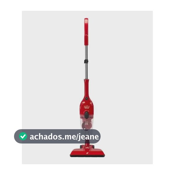 Aspirador De Pó Bas1500v Vertical Ciclone 1400w Britânia Cor Vermelho