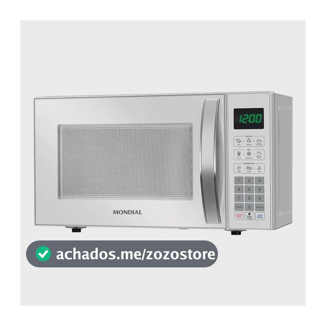 Micro-ondas Mo-01-21-w 21 Litros 1200w Branco Mondial