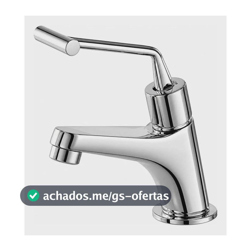 Torneira P/deficiente Pne Automática Lavatório Nbr 9050 Cromado N/a