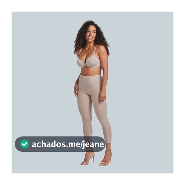 Calça Capri 54593 Liz Legging Modeladora Segunda Pele Leve
