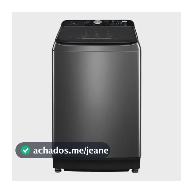 Lavadora De Roupas Midea 16,5kg Cesto Inox Ma512w165/gk-04 110v Cinza Titânio