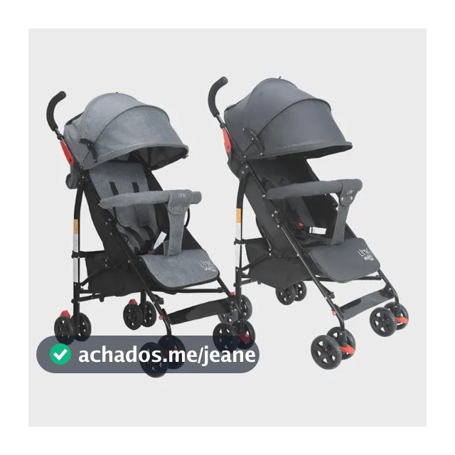 Carrinho De Bebê Guarda Chuva Modo Berço Link Maxi Baby