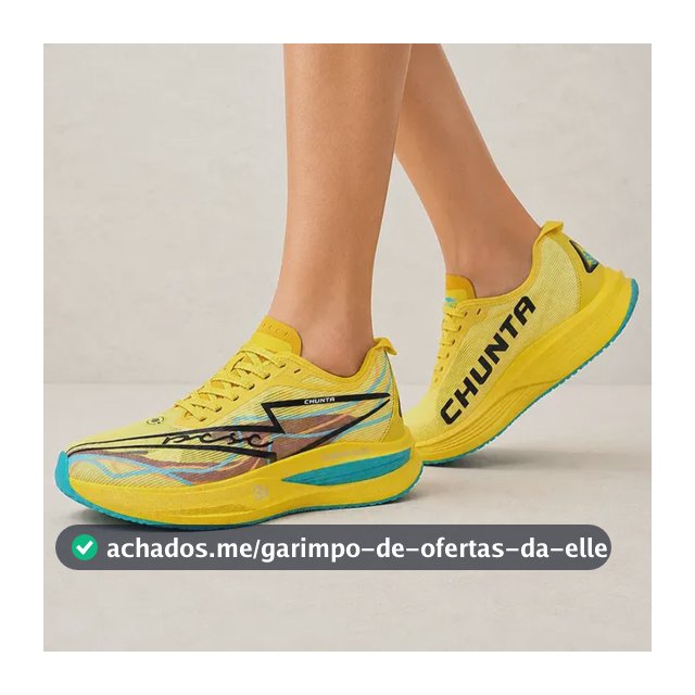 Tênis De Corrida Com Placa De Fibra De Carbono E Conforto