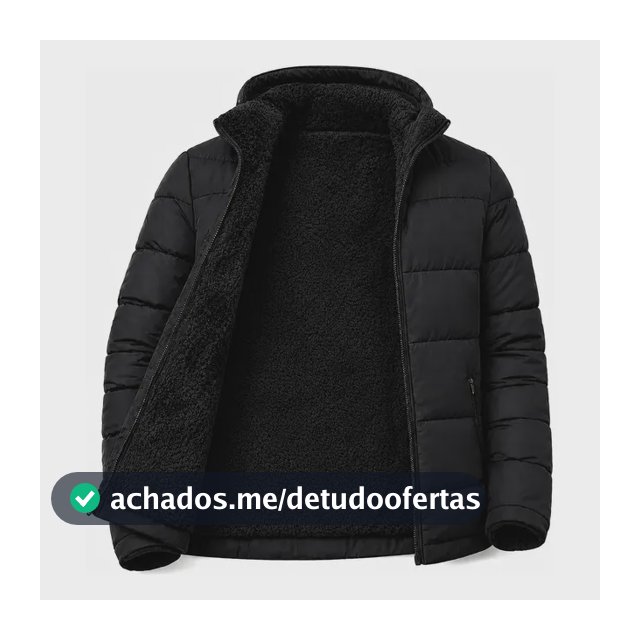 Jaqueta Forrada Frio Intenso Masculina Reforçada Promoção