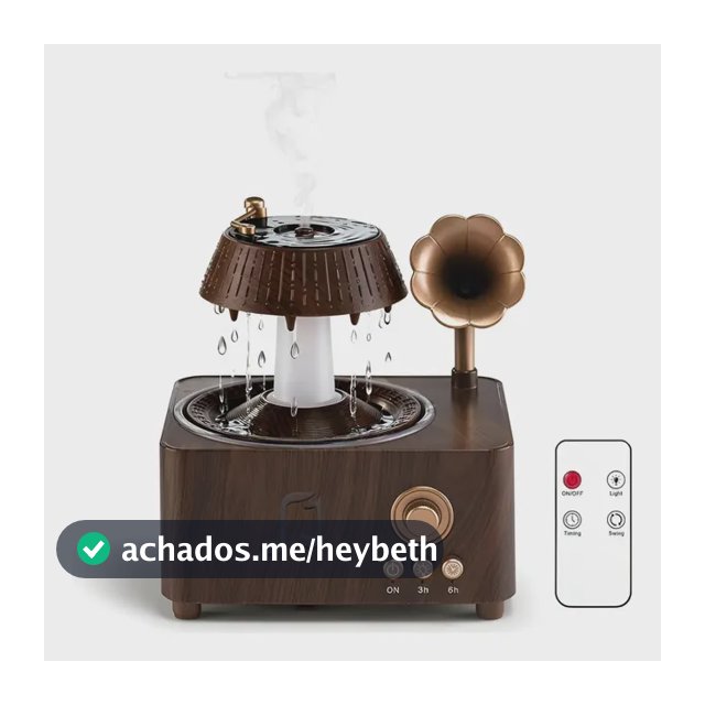 Difusor De Discos Vintage 4 Em 1, Vintage Multifuncional