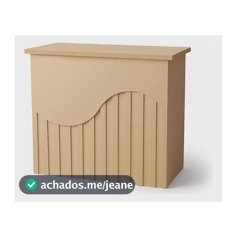 Mesa Decorativa Festa Pegue E Monte Ripada Aniversário Mdf Marrom Cru Sem Pintura