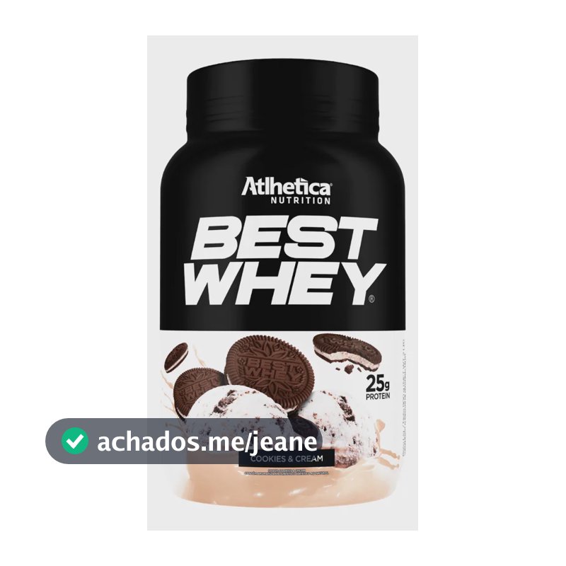 Best Whey Protein Athletica Nutrition Double Chocolate 900g Duplo Chocolate