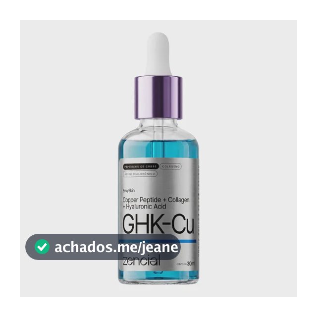 Sérum Ghk-cu + Colágeno Bioestimulação Facial Zencial 30ml Todo Tipo De Pele Dia/noite