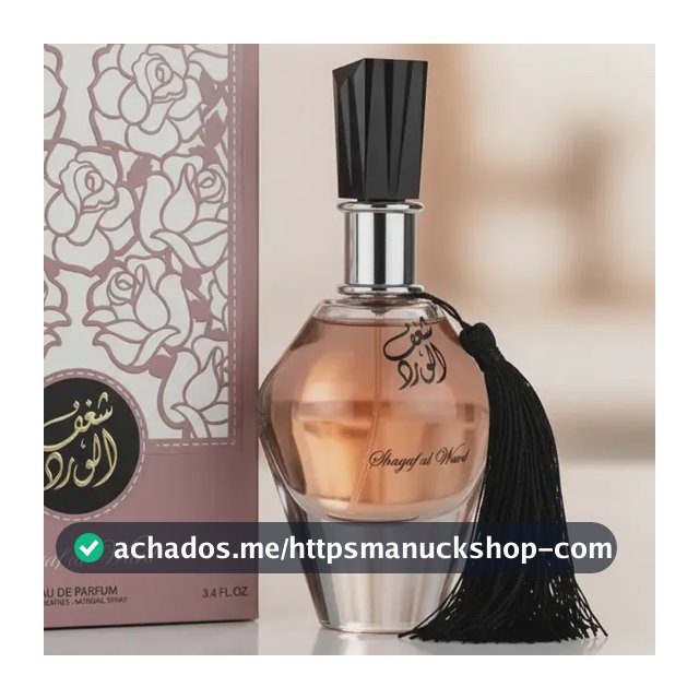 Perfume Árabe Shagaf Al Ward Original Feminino Eau De Parfum Spray