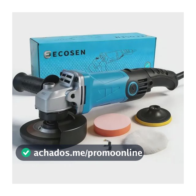 Politriz Lixadeira Esmerilhadeira 6 Velocidades 1150w Amarelo 220v