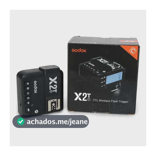 Godox X2t-c Transmissor Sem Fio Disparador De Flash - Canon