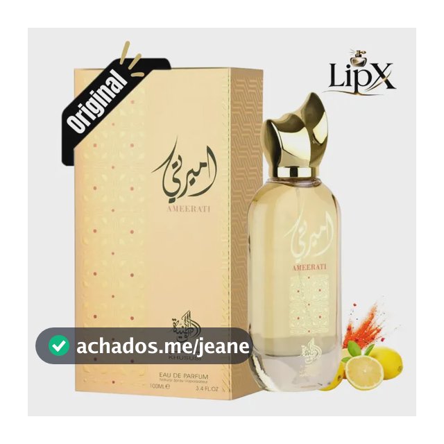 Perfume Árabe Ameerati Feminino Eau De Parfum 100 Ml Com Nf lipx