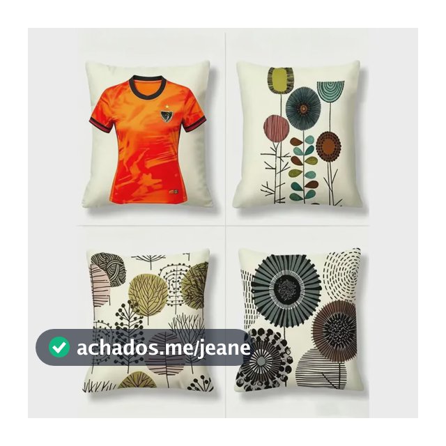Capa De Almofada Decorativa Plana 2d, 1 Peça, Design Familia