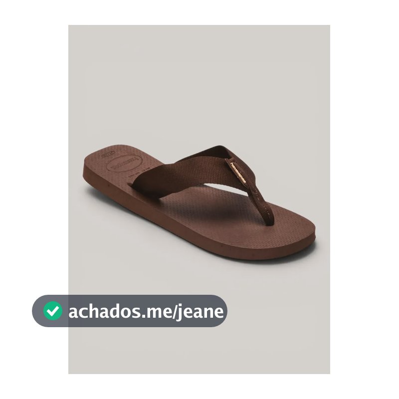 Sandalias Havaianas Urban Basic Mat Fc Café Lisa 41/42