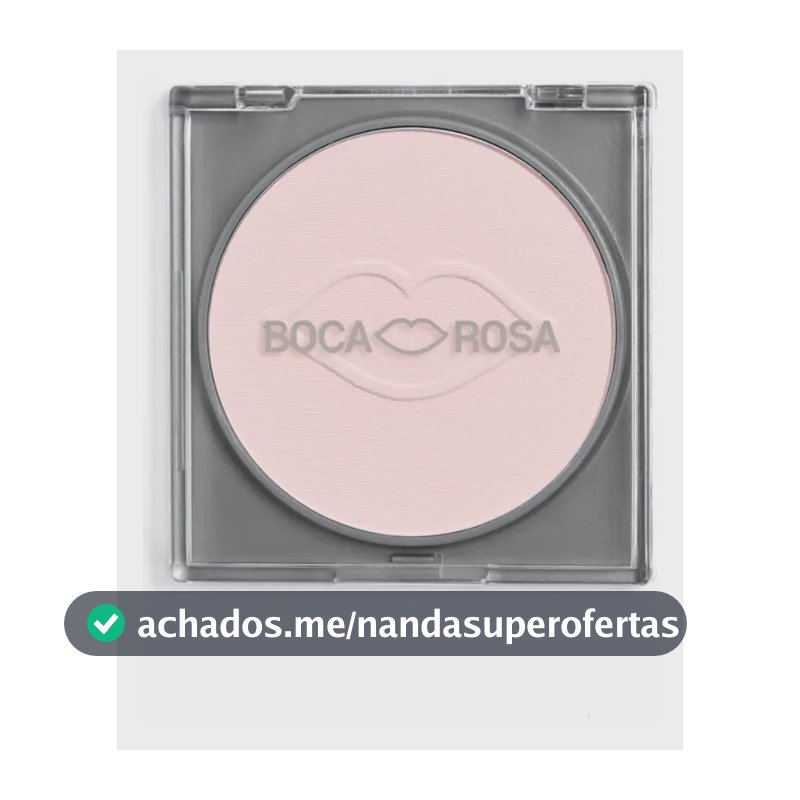 Pó Compacto Translúcido Boca Rosa Jujuba