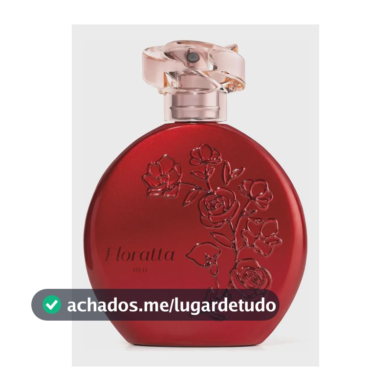 Floratta Red O Boticário Desodorante Colônia Perfume Feminino Original 75ml