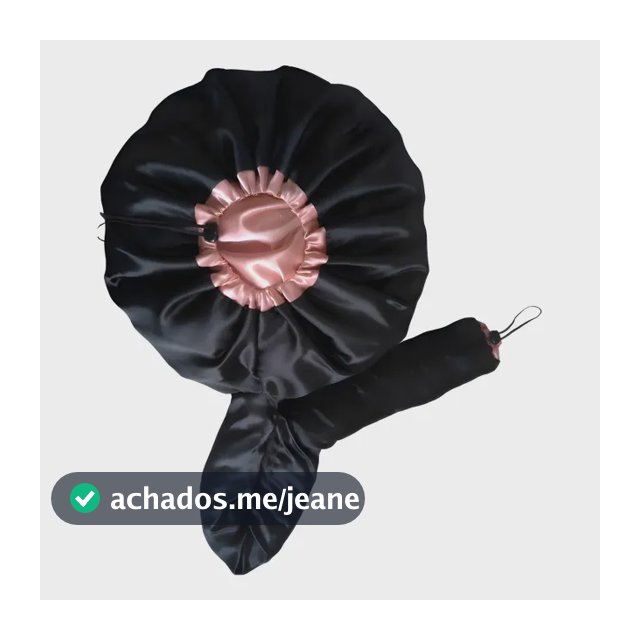 Touca Toca Difusora De Cetim Cachos De Alta Qualidade Pink N/a