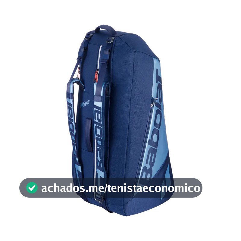 Raqueteira Tênis Babolat Pure Drive X6 Azul 70l