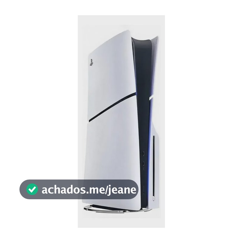Playstation 5 Slim Disk 1tb 1 Controle Branco Sony Branco