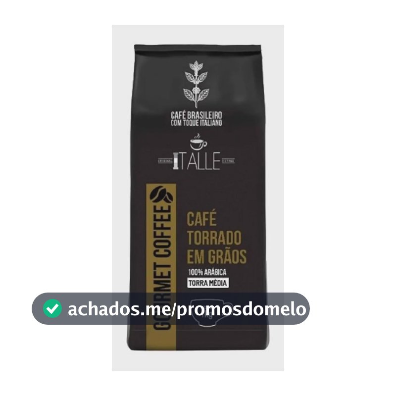 Cafe Graos Torrado Torra Media Arábica Em Grãos 1kg Gourmet