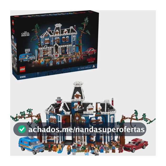 Lego Stranger Things 11370 2593pc Lançamento 2026