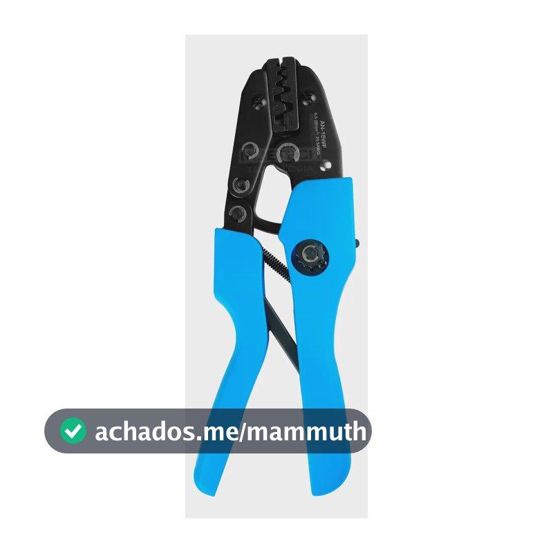 Alicate Crimpar Terminal Tubular Ilhós 0,5 A 16 Mm² Ls -16wf