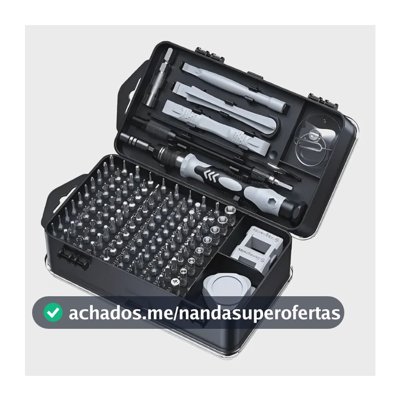 Destornilladores De Precisión Kit 115 Piezas Electronica