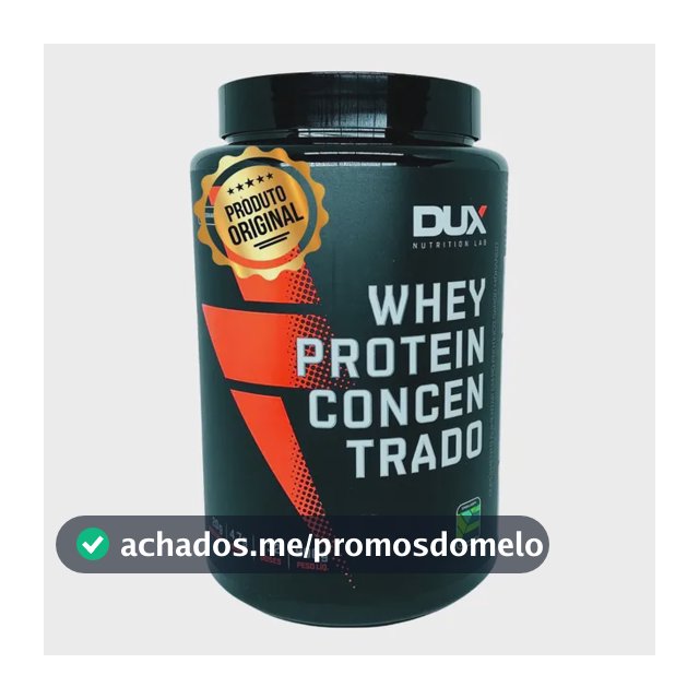 Dux Melhor Whey Poten Concentrado Wey 100% Puro Ganhar Massa