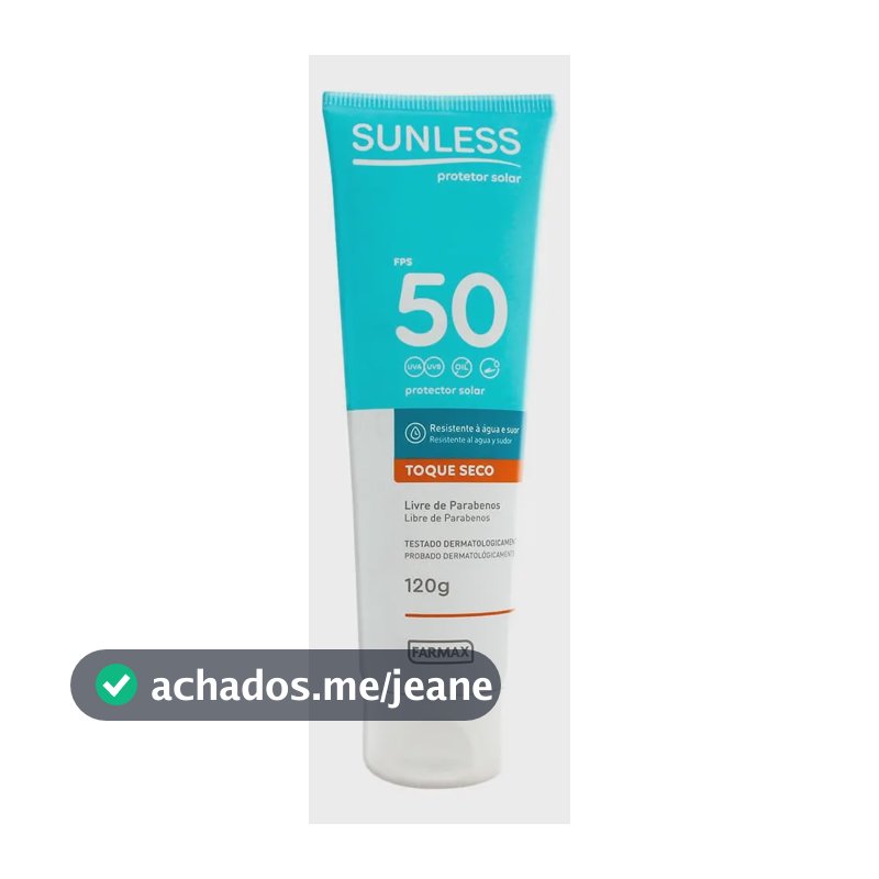 Prot Solar Fps50 Toque Seco Sunless Farmax 120g