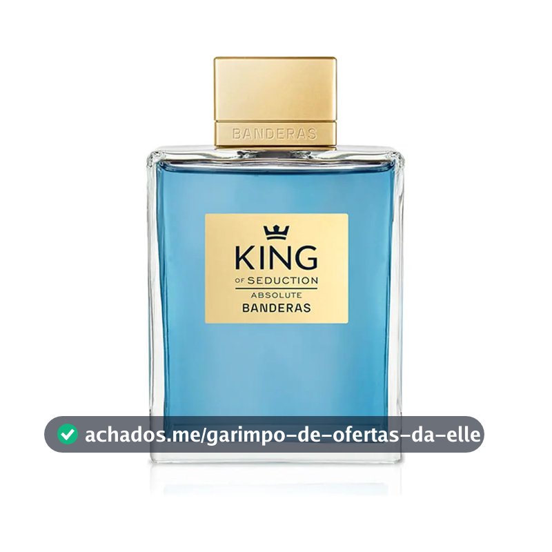 Perfume Banderas King of Seduction Absolute Eau de Toilette 200 ml Masculino