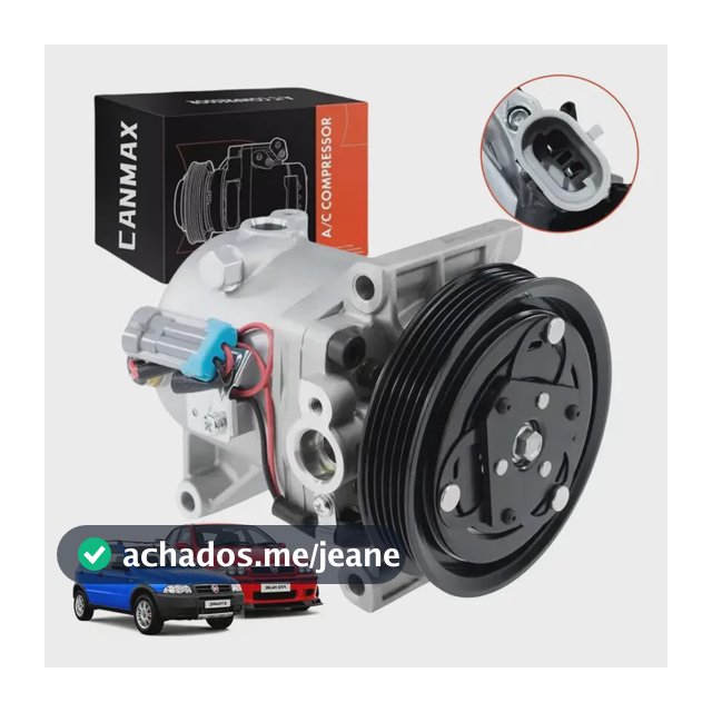Compressor Ar Calsonic Fiat Palio Uno Siena Strada Fire 5pk
