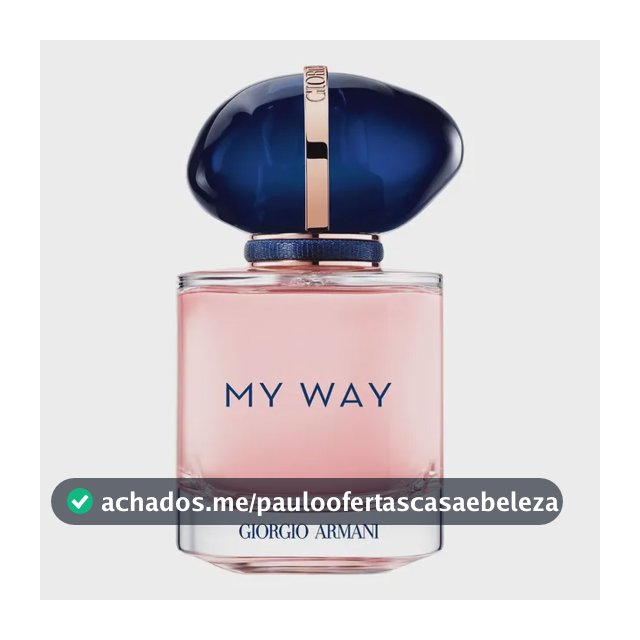 Armani Beauty Perfume Feminino My Way Eau de Parfum, Refilável 30ml