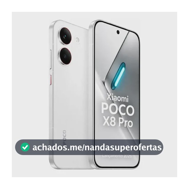 Celular Xiaomi Poco X8 Pro 512gb 12gb Amoled Original C/ Nfc Branco