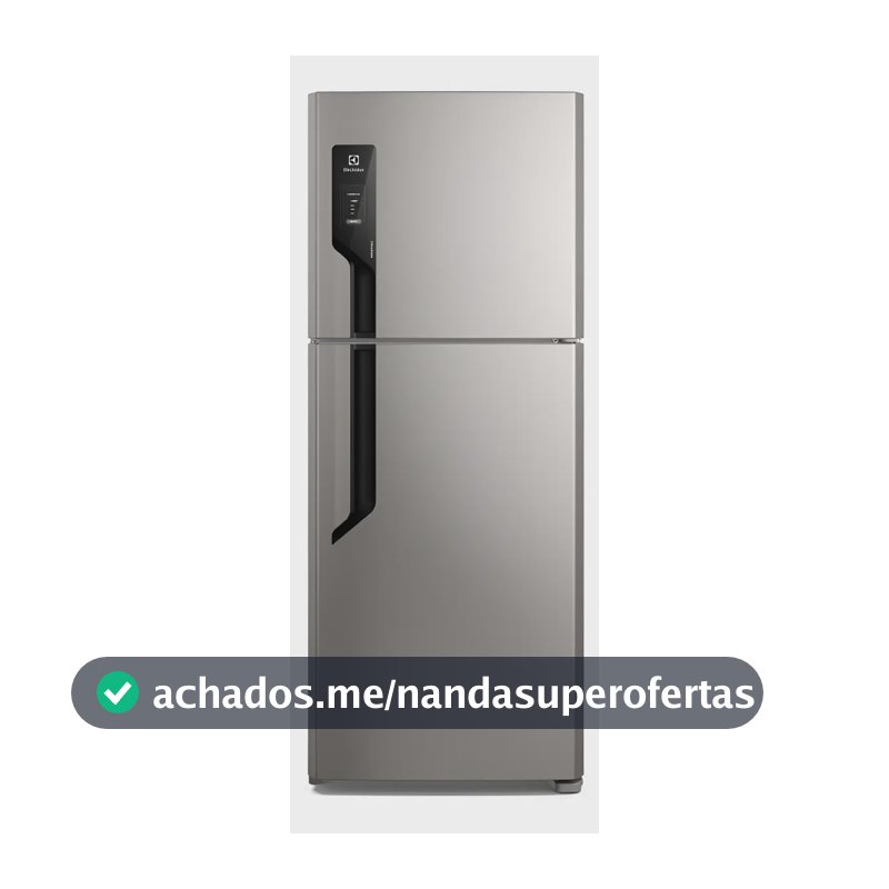 Geladeira Electrolux Frost Free 431l Autosense Inox (tf70s) Cor Inox look