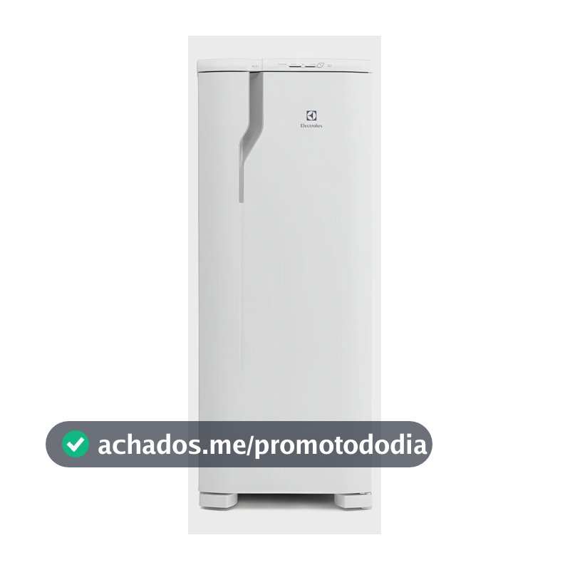 Geladeira Electrolux Cycle Defrost 240L Degelo Prático Uma Porta Branca RE31