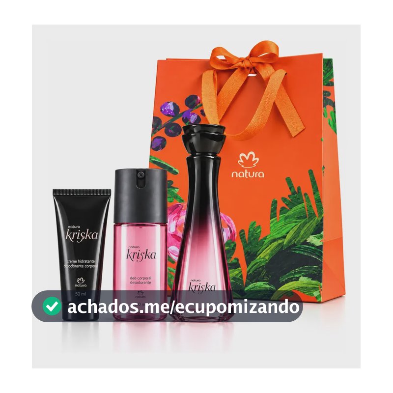 Kit Presente Kriska Drama (3 Itens) Natura
