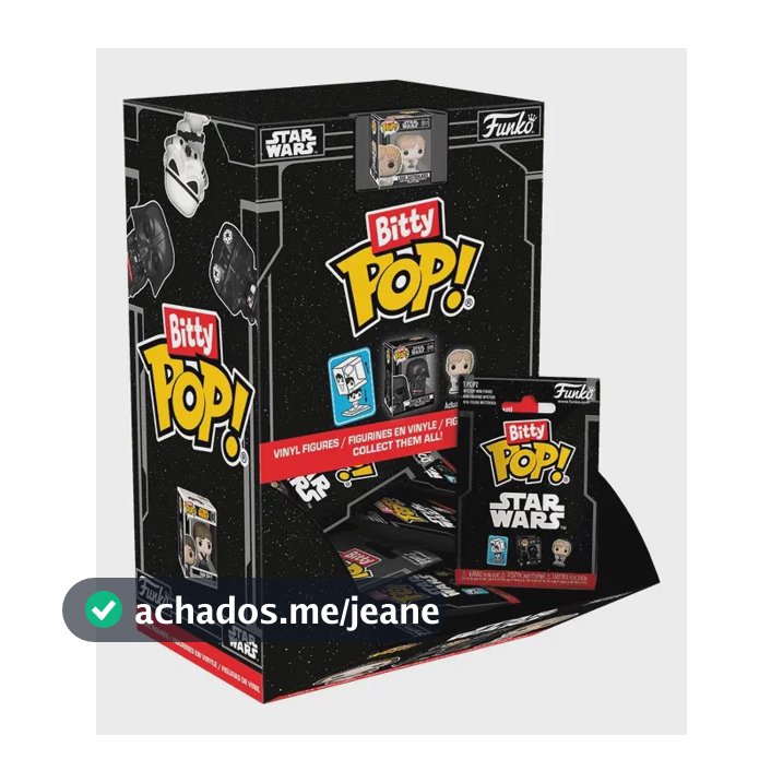 Star Wars Funko Bitty Pop Surpresa Mini Figura Misteriosa