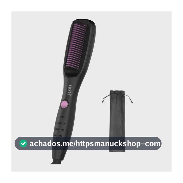 Escova Alisadora Gd039 Gokoco 3 Million Negative Ions Ptc