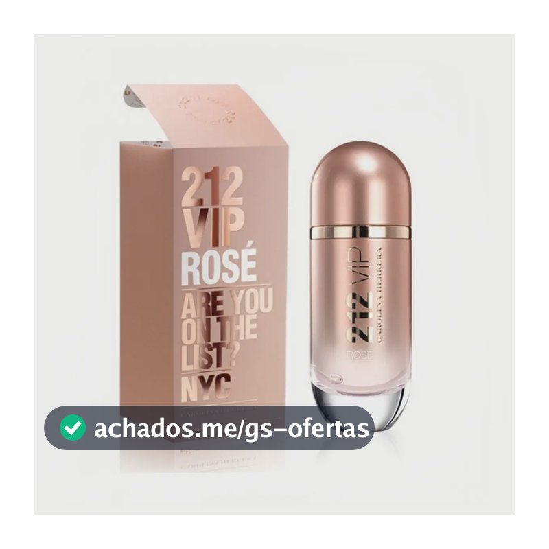 212 Vip Rosé Carolina Herrera 212 Vip Rosé, 2014 Edp Eau De Parfum 125 ml para mulheres