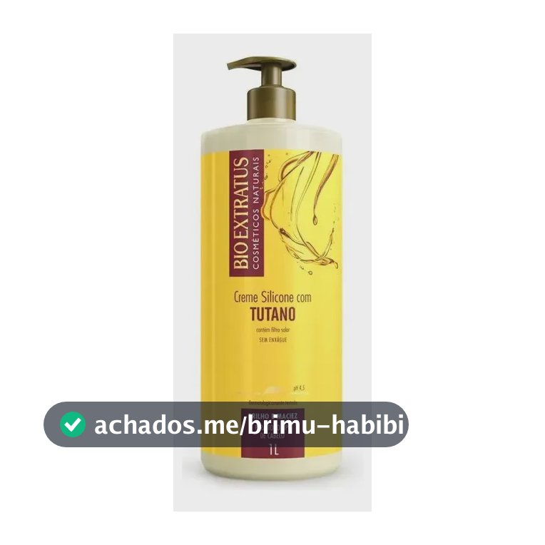 Creme De Silicone Com Tutano Bio Extratus 1 Litro Oficial