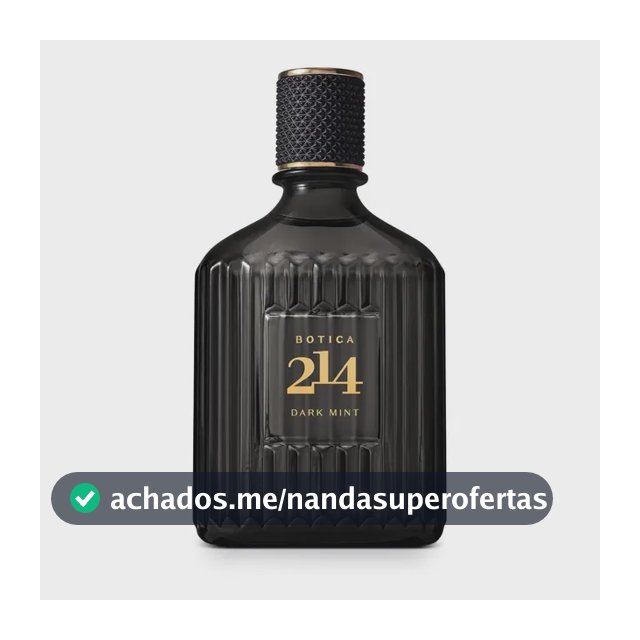 Botica 214 Dark Mint Eau De Parfum Masculino 90ml