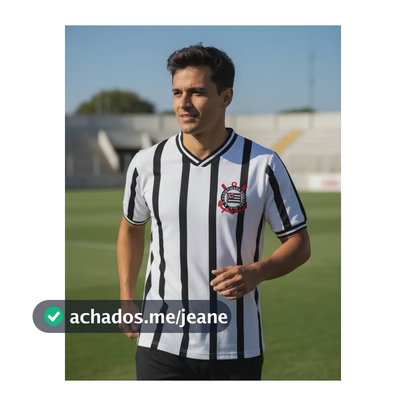 Camisa Corinthians Retrô 1971 Listrada Oficial Branco Rivelino Gg