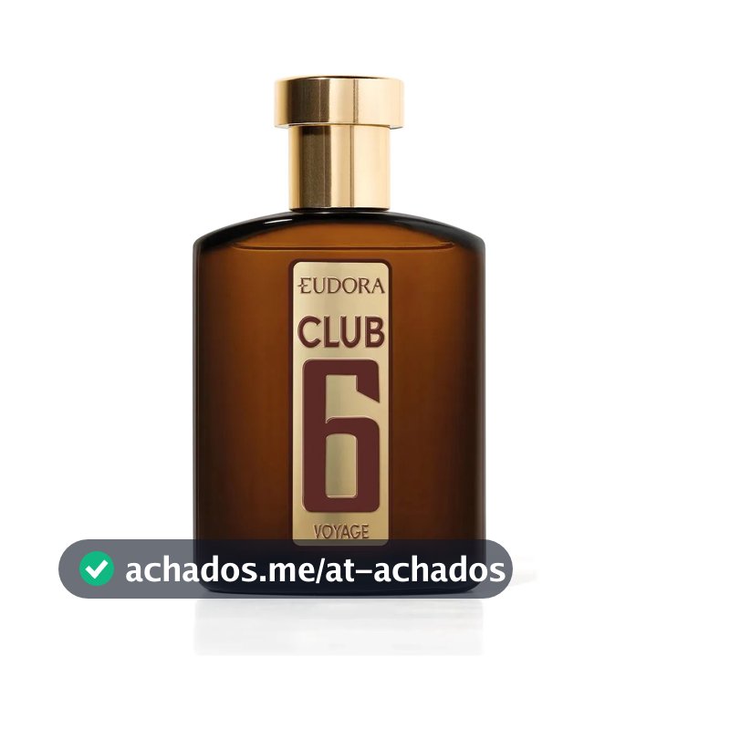 Club 6 Voyage Desodorante Colônia 95ml