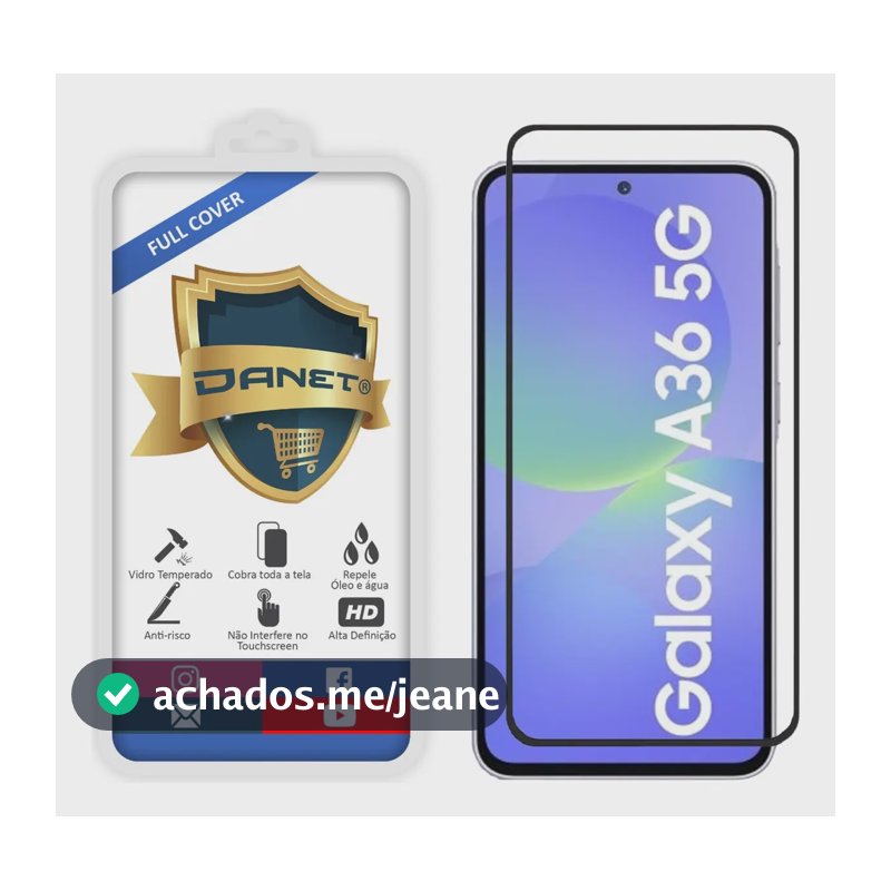 Película De Vidro Temperado 3d Para Galaxy A36 5g Full Cover