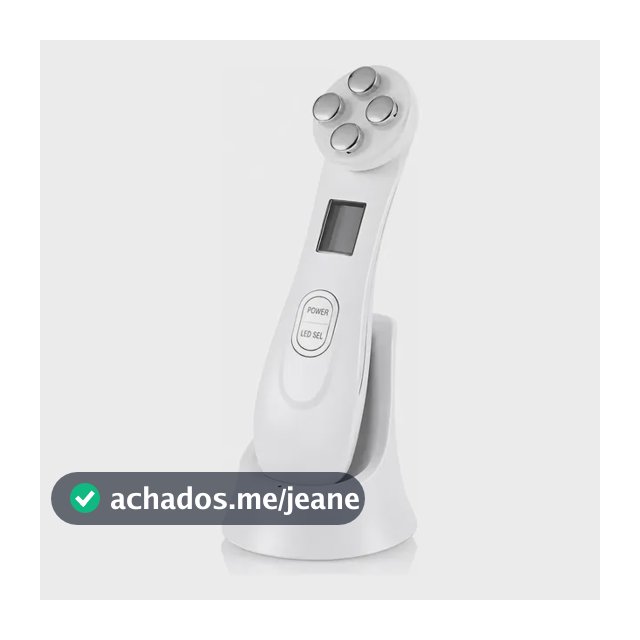 Aparelho Anti Idade Rádio Frequência 5 Em 1 Flacidez E Rugas