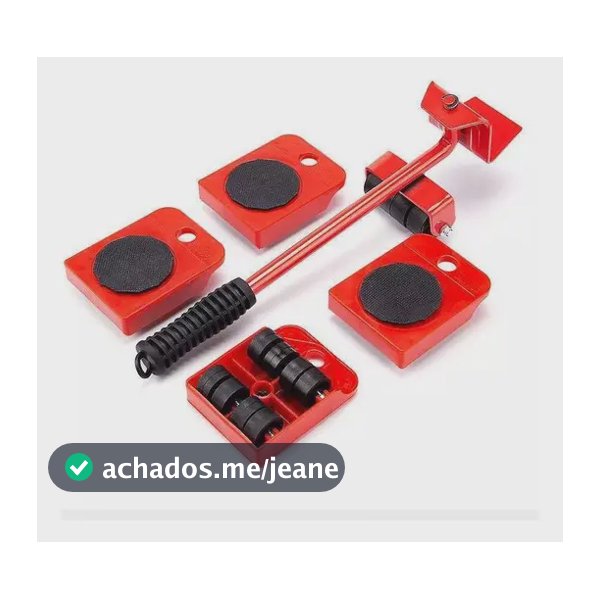 Kit Movedor de Móveis Doméstico Aso c/ 5 Peças, para até 130kg