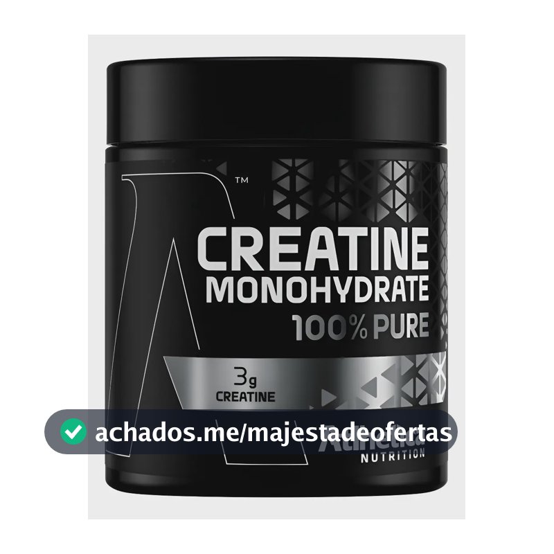 Creatina 300g - Creatine 100% Pure - Atlhetica Nutrition Sab Neutro