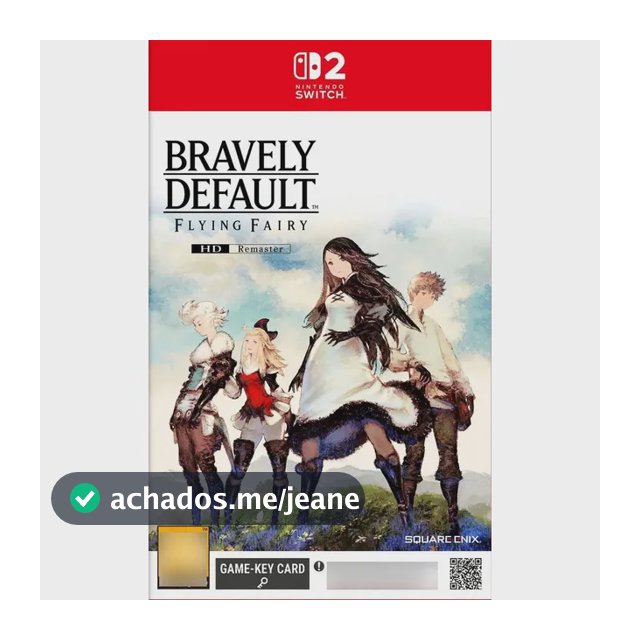 Bravely Default: Flying Fairy Hd Remaster Switch 2 Físico