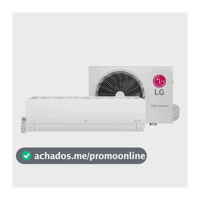 Split hi wall inverter LG dual compact R-32 12000 btu/h frio